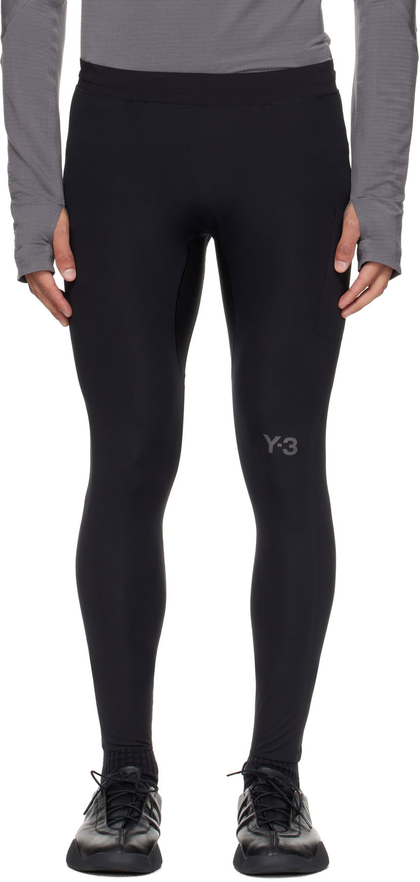 Leggingsit Y-3 Y-3 Running Leggings Musta | JX4805