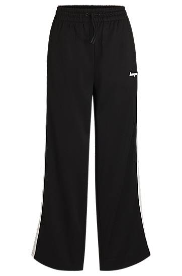 Verryttelyhousut BOSS Retro Tracksuit Bottoms with Side Stripe Musta | 50537080