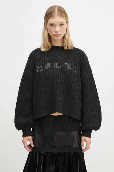 Villapaita Ksubi Crewneck Sweater Musta | WFA24KW003, 0