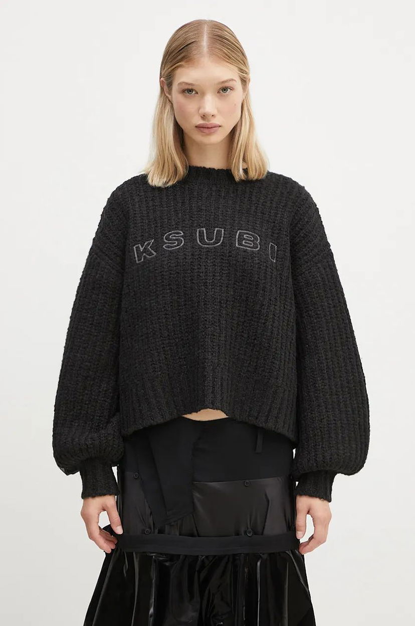 Villapaita Ksubi Crewneck Sweater Musta | WFA24KW003
