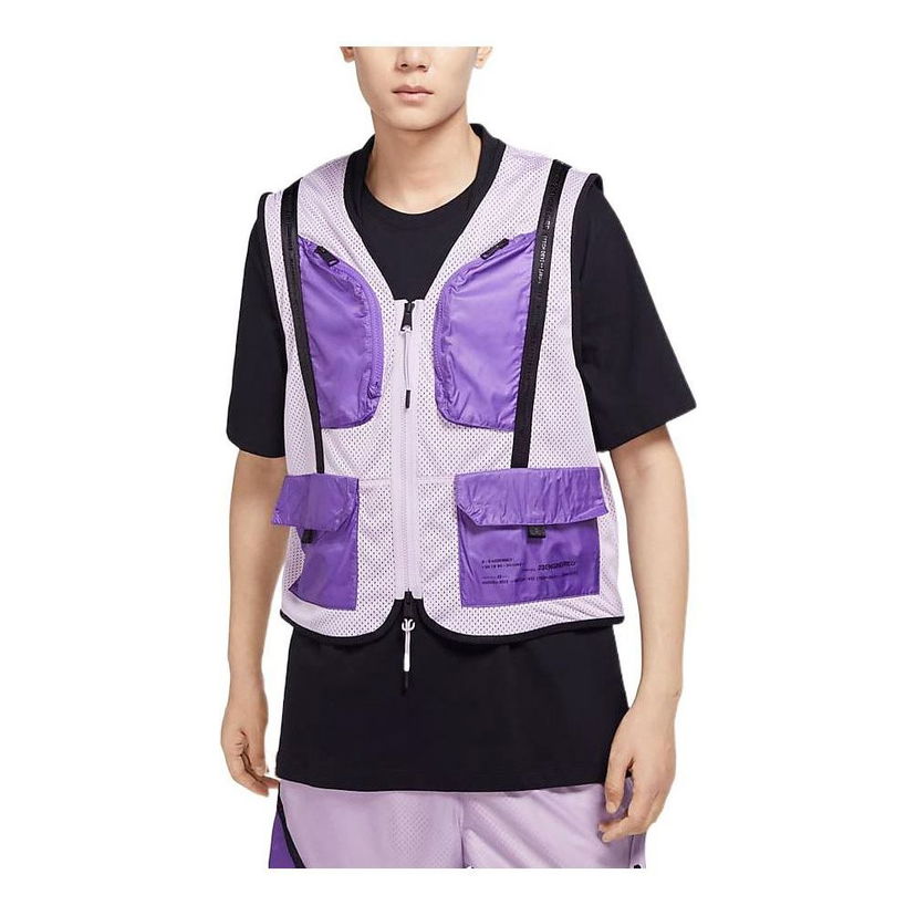 Liivi Jordan Jordan Utility Cargo Vest Violetti | DM1387-530
