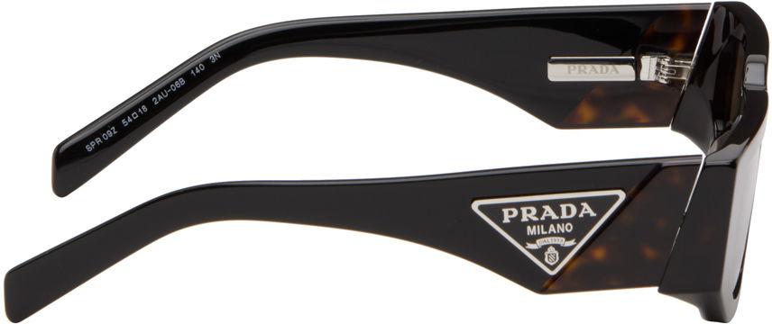 Aurinkolasit Prada Tortoiseshell Square Sunglasses Ruskea | 0PR 09ZS 8056597744188, 1