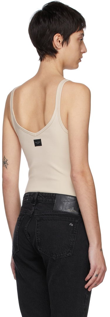 Body rag & bone rag & bone Archetype Roxie Bodysuit Beige | WCW21H3001KL17, 2