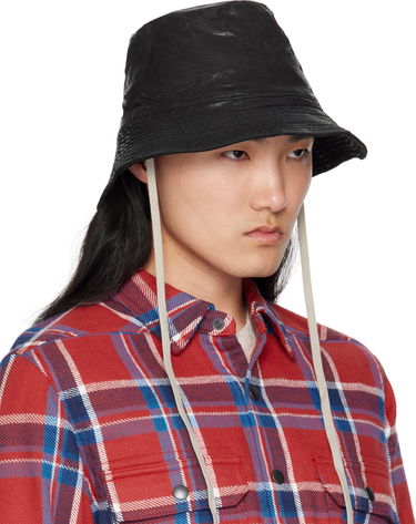Hattu Rick Owens Rick Owens DRKSHDW 'Hollywood' Gilligan Bucket Hat Musta | DA01E3479 SCF, 1
