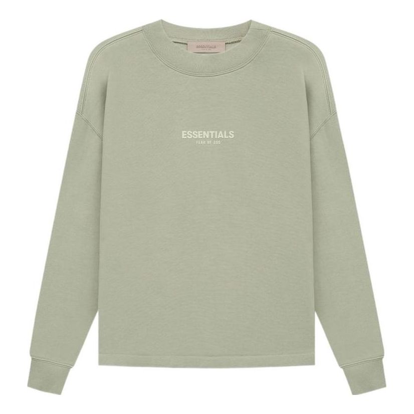 Villapaita Fear of God Essentials SS22 Relaxed Crewneck Vihreä | FOG-SS22-145