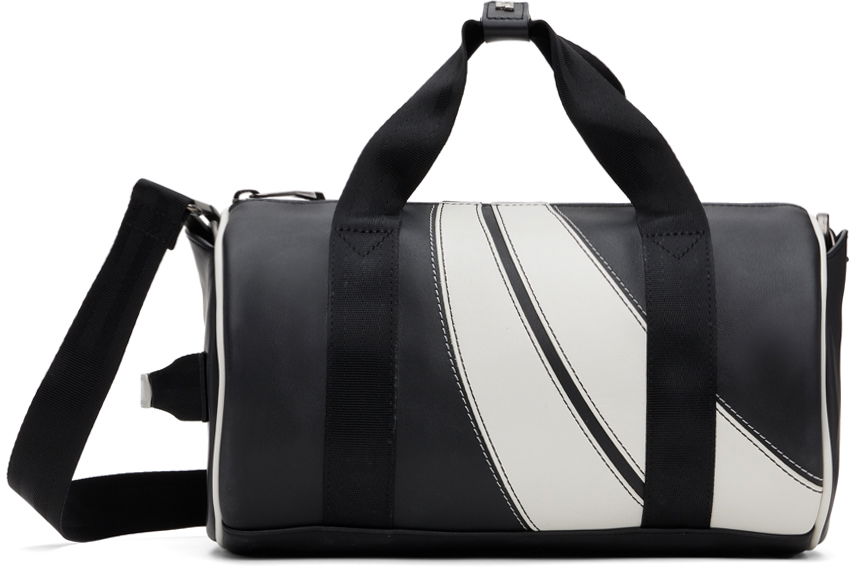 Matkalaukku ADER ERROR Bashar Black and White Duffle Bag Musta | BN01SSBA1701BK, 0