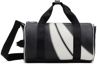 Matkalaukku ADER ERROR Bashar Black and White Duffle Bag Musta | BN01SSBA1701BK, 0