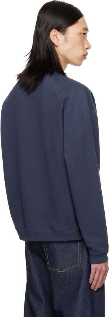 Huppari Moncler Moncler Genius x Gilga Farm Cotton Sweatshirt Tummansininen | K24028G0000289AUJ, 2
