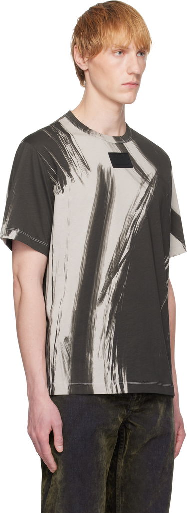 T-paita Helmut Lang Helmut Lang Feather Print T-Shirt Harmaa | P02HM505, 1