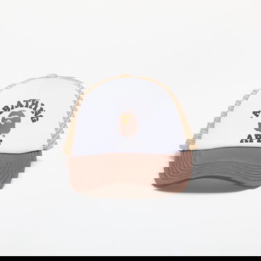 Korkki BAPE A BATHING APE College Mesh Cap Beige Universal Ruskea | 001CPK801012M BEI, 0
