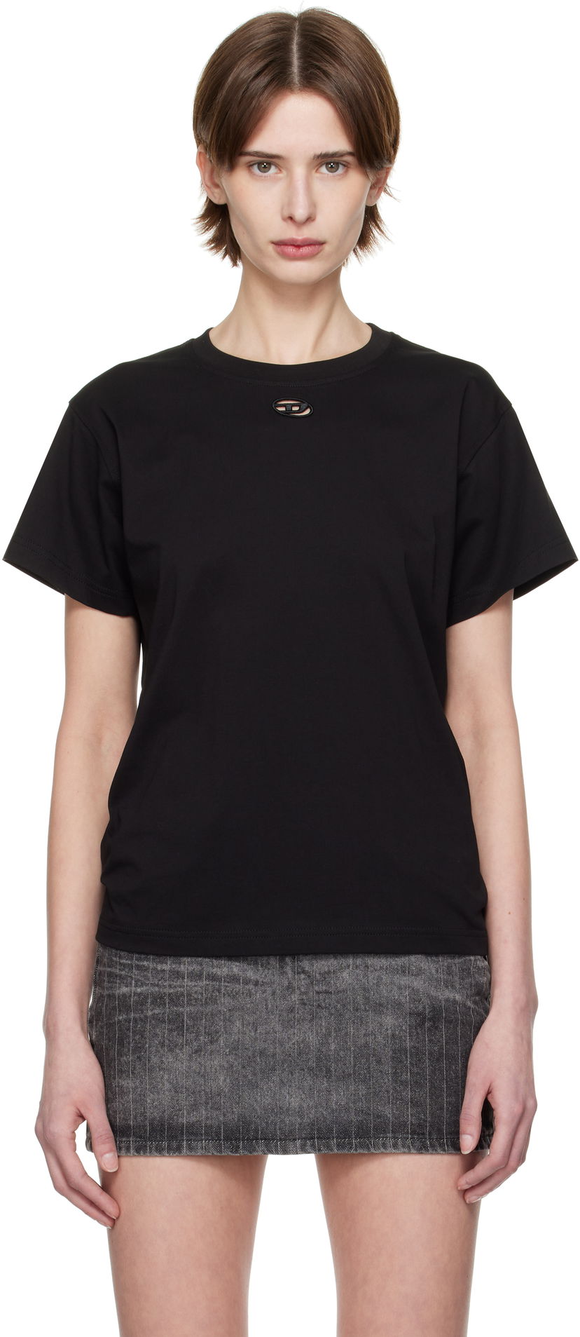 T-paita Diesel Diesel T-Marey T-Shirt Musta | A17736 0NIAX