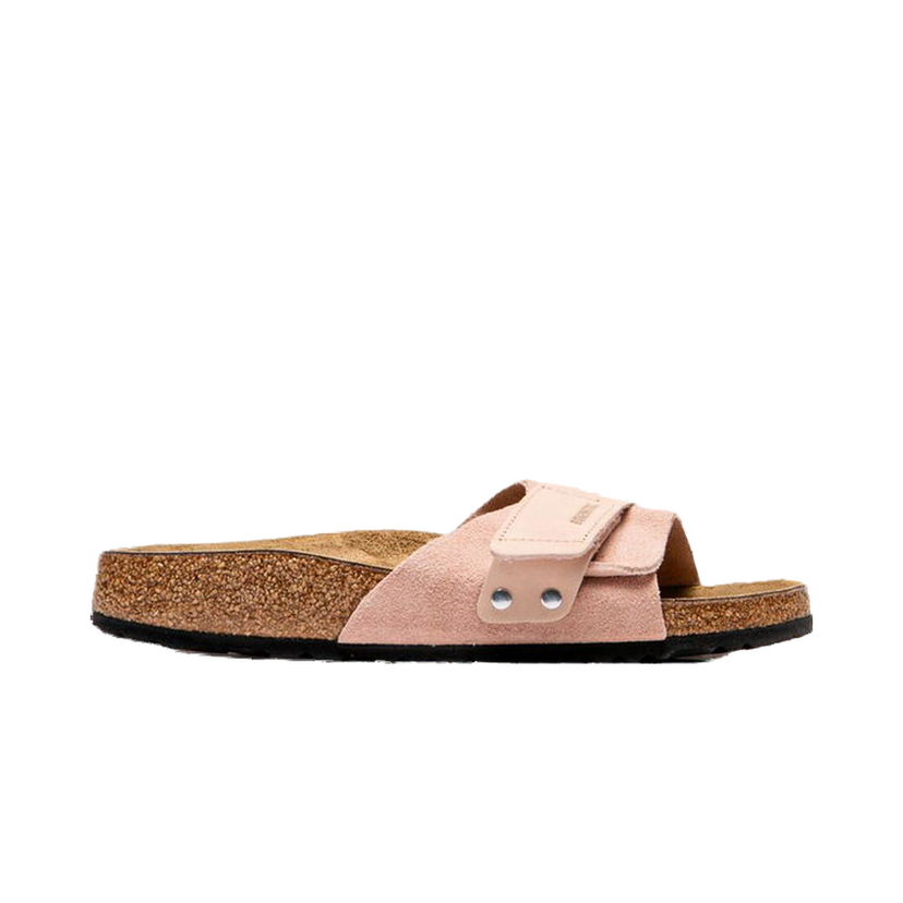 Tennarit ja kengät Birkenstock Oita Nubuck Narrow Fit Slides Vaaleanpunainen | 1029281