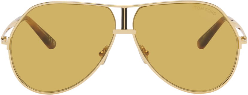 Aurinkolasit Tom Ford Tom Ford Rickie-02 Sunglasses Keltainen | FT1281_6330E
