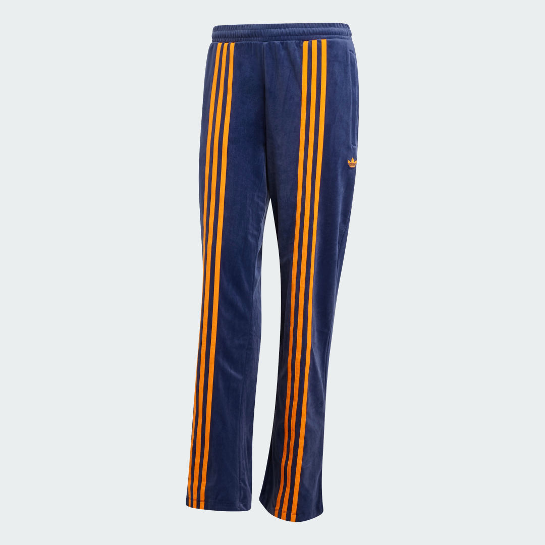 Verryttelyhousut adidas Performance Velour Track Pants Sininen | JN8290, 1