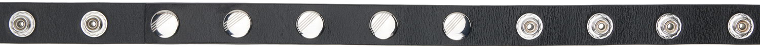 Vyöt The Attico Attico Press-Stud Belt Musta | 250WKE00027 LBT019AA, 0