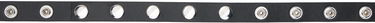 Vyöt The Attico Attico Press-Stud Belt Musta | 250WKE00027 LBT019AA, 0