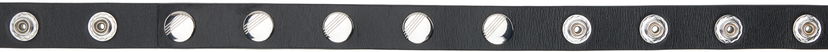 Vyöt The Attico Attico Press-Stud Belt Musta | 250WKE00027 LBT019AA
