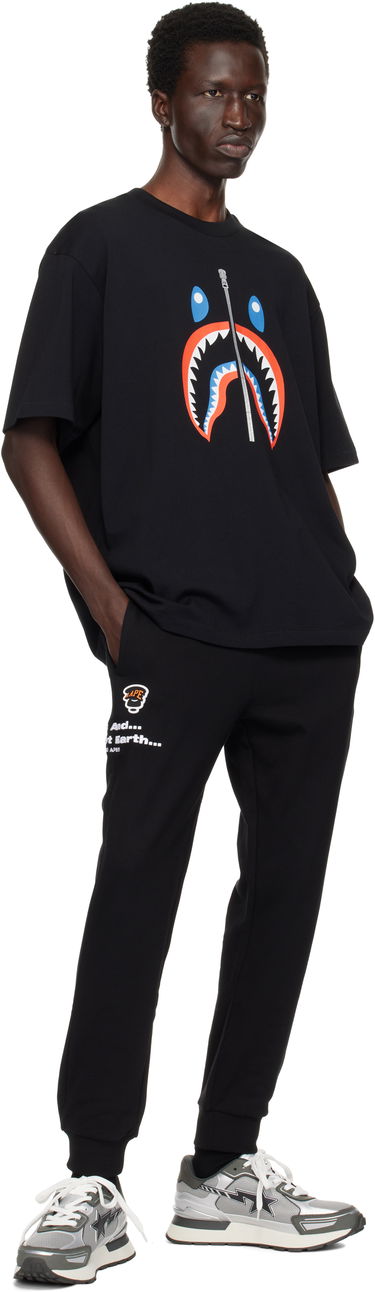 Verryttelyhousut AAPE by A Bathing Ape AAPE by A Bathing Ape Main Sweatpants Musta | AAPPTMB637XXNBKX, 3