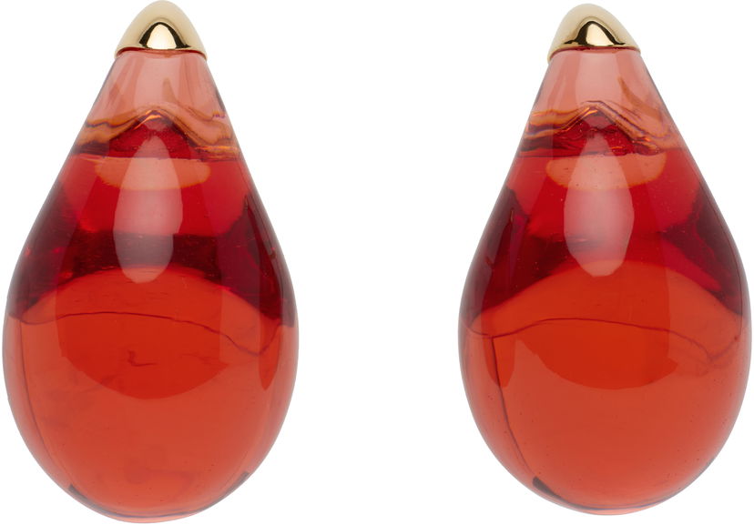Korvakorut Bottega Veneta Small Drop Earrings Punainen | 786247 VBOH3