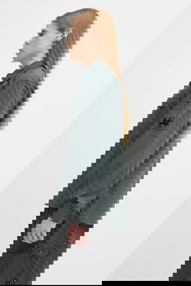 Paita C.P. Company C.P. Company Regular Fit Shirt Vihreä | 19CMSH706A110143G, 1