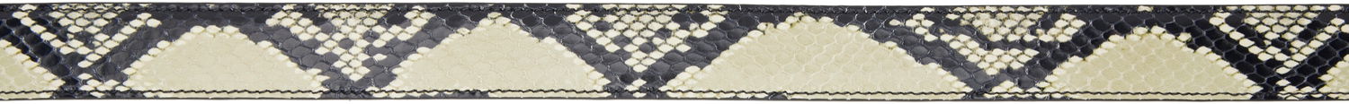 Vyöt Khaite Khaite Benny Snakeskin Belt Beige | 10012-803, 1