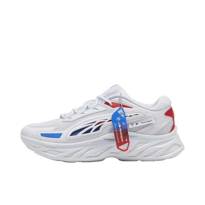Tennarit ja kengät Puma Exotek Nitro BMW Motorsport Silver Mist Pop Red Cool Cobalt Harmaa | 308135-02