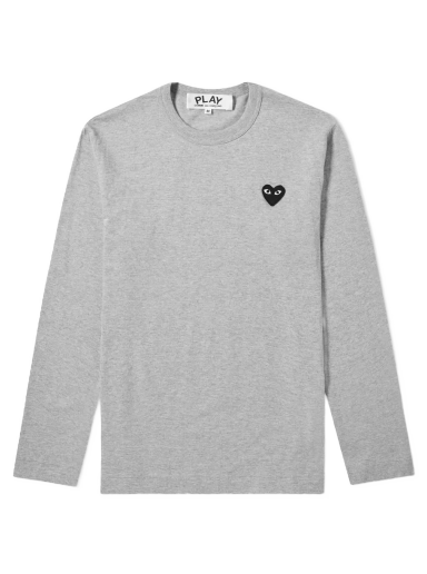 T-paita Comme des Garçons Play Tee Harmaa | P1T122-1