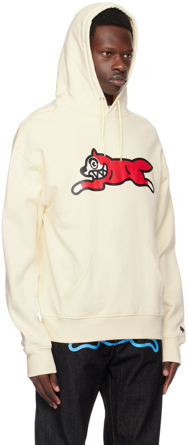 Huppari BBC IceCream ICECREAM Running Dog Hoodie Beige | IC24227, 1