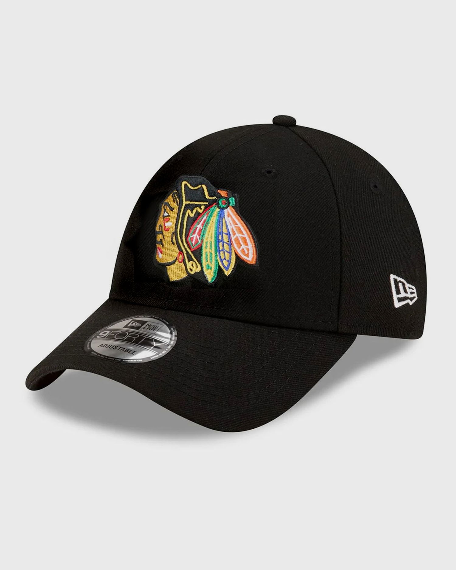 Korkki New Era Chicago Blackhawks 940 Adjustable Cap Musta | 70902625, 0