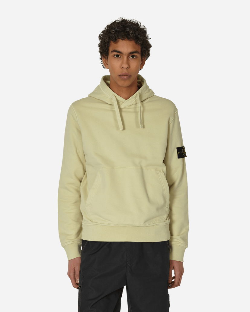 Paita Stone Island Garment Dyed Hooded Natural Beige Beige | 801564151 V0091