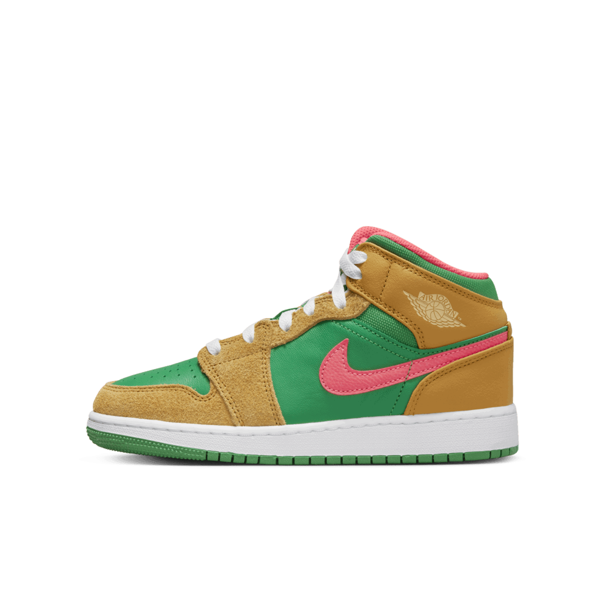 Tennarit ja kengät Jordan Air Jordan 1 Mid SE GS "Wheat Watermelon" Monivärinen | DX4365-700, 0