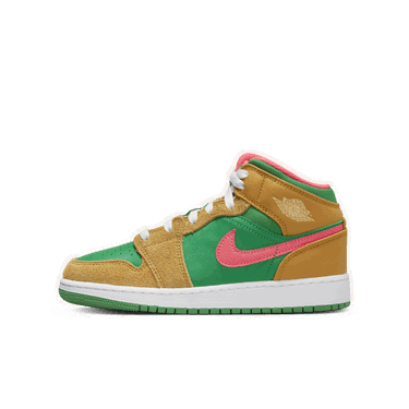 Tennarit ja kengät Jordan Air Jordan 1 Mid SE GS "Wheat Watermelon" Monivärinen | DX4365-700, 0