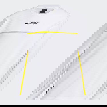 T-paita adidas Performance National Geographic Long Sleeve Tech Valkoinen | IL8976, 4