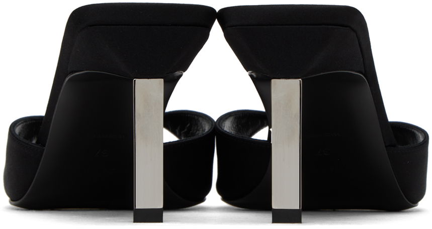 Asusteet The Attico Attico Adele Mules Musta | 242WS774 V015, 1