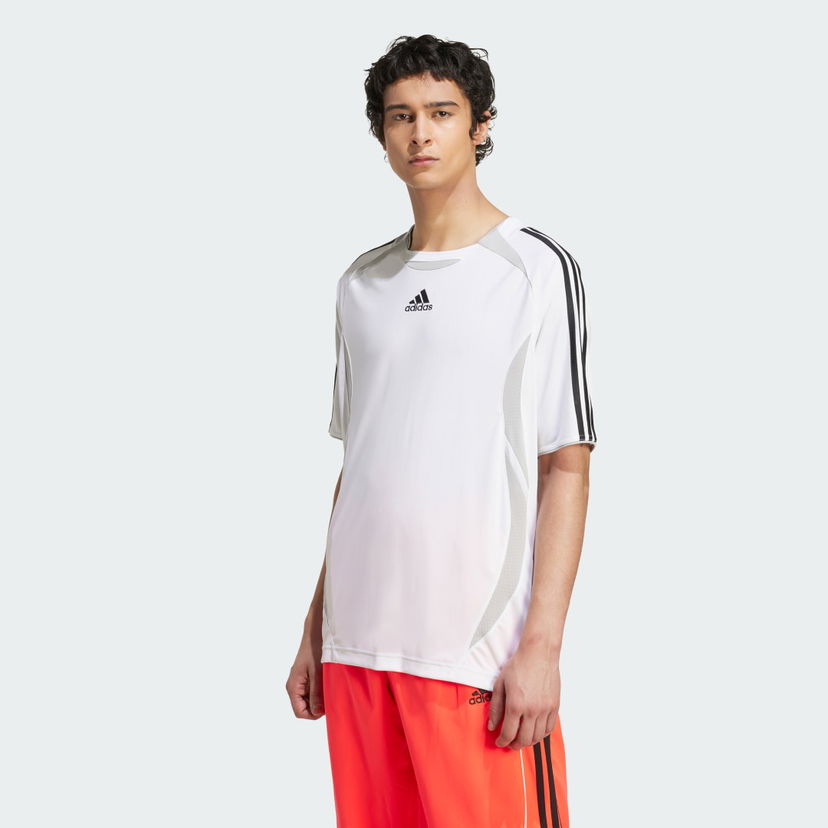 T-paita adidas Performance Adicolor Teamgeist T-Shirt Valkoinen | JW5874