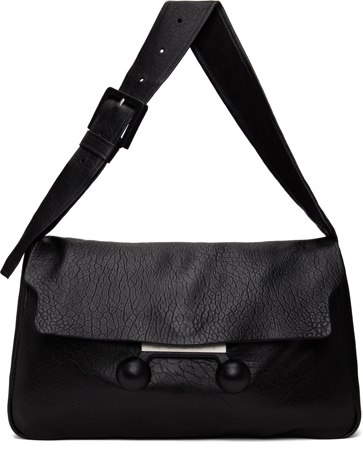 Olkalaukku Marni Marni Nappa Extra Large Trunkaroo Soft Shoulder Bag Musta | SBMP0211U0 P8033, 0