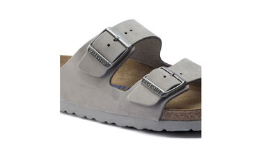 Tennarit ja kengät Birkenstock Arizona SFB Nubuck Leather Narrow Fit W Harmaa | 1020973, 3