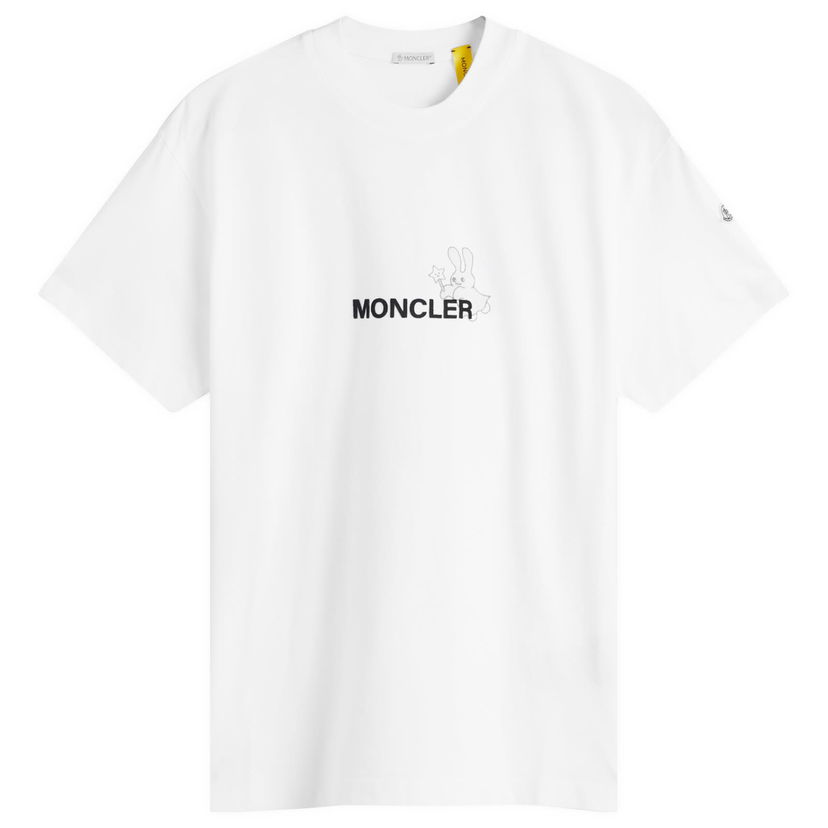T-paita Moncler Genius x FRGMT Logo T-Shirt, Size Small Valkoinen | 8C000-01-M3265-001