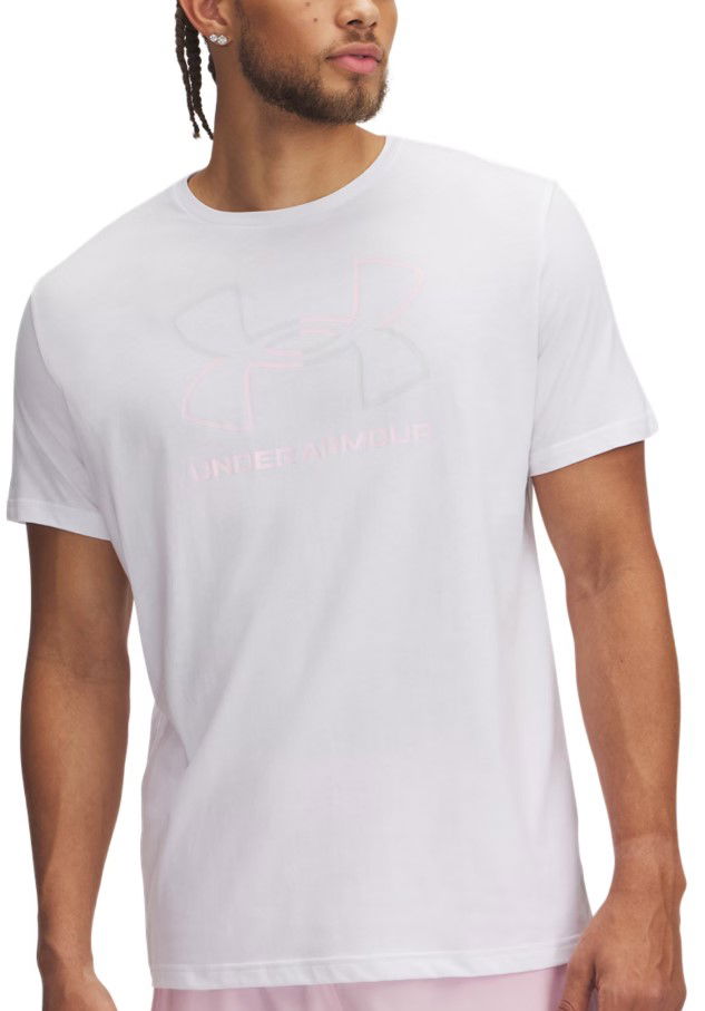 T-paita Under Armour Under Armour UA GL Foundation Update Short Sleeve T-Shirt Valkoinen | 1382915-102