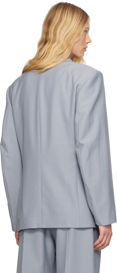 Takki LEMAIRE Lemaire Double-Breasted Tailored Blazer Harmaa | JA1073 LF414, 2