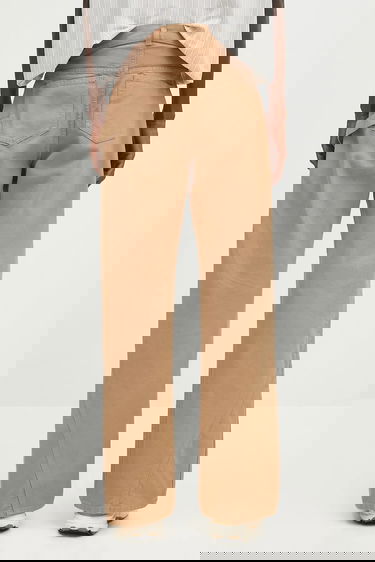 Cargo housut JW Anderson JW Anderson Twisted Workwear High Waist Wide Leg Pants Beige | TR0405.PG1744.130, 2