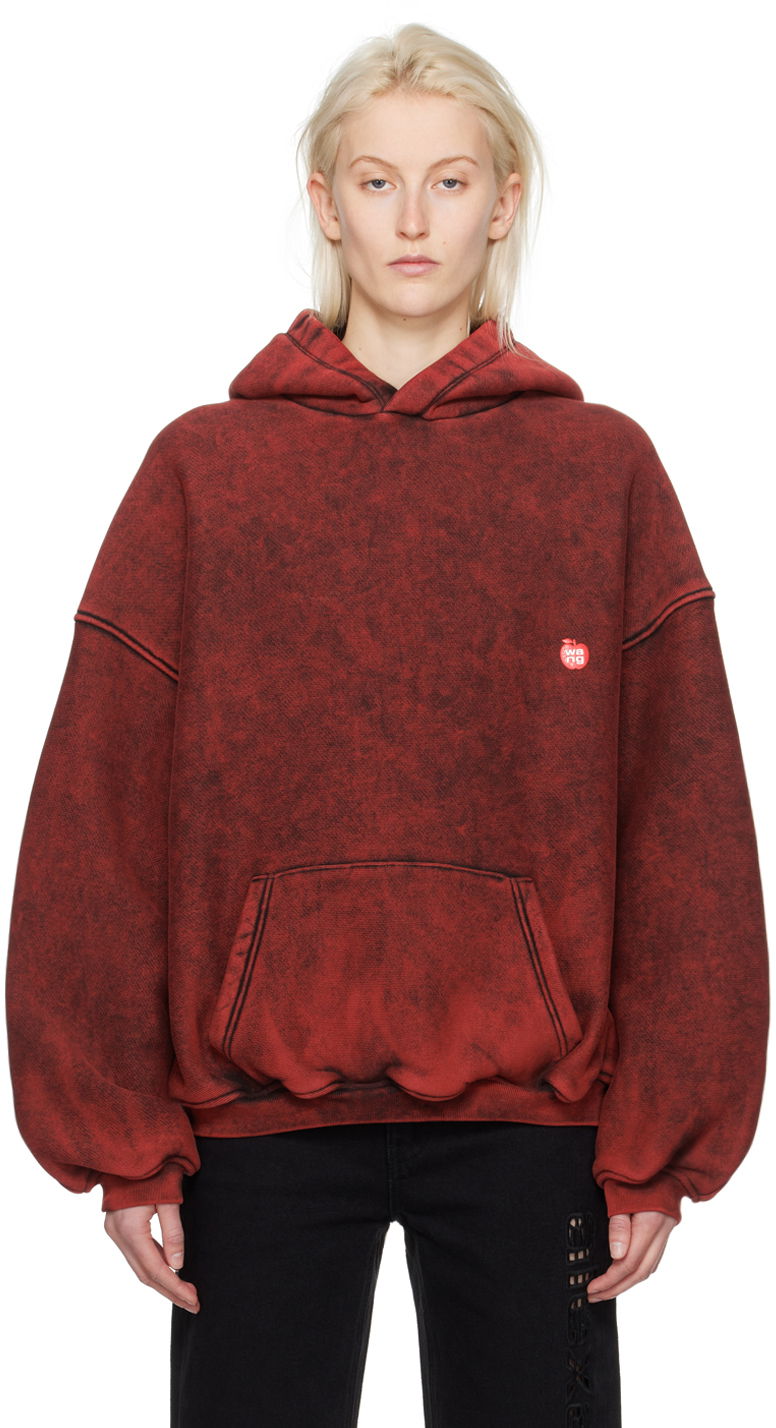 Huppari Alexander Wang Puff Hoodie Punainen | UCC1241694