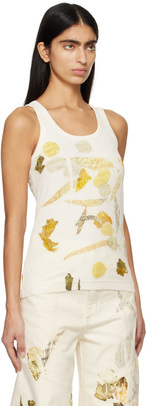 Tankkitoppi Feng Chen Wang Feng Chen Wang Printed Tank Top Valkoinen | FMS17VS05, 1