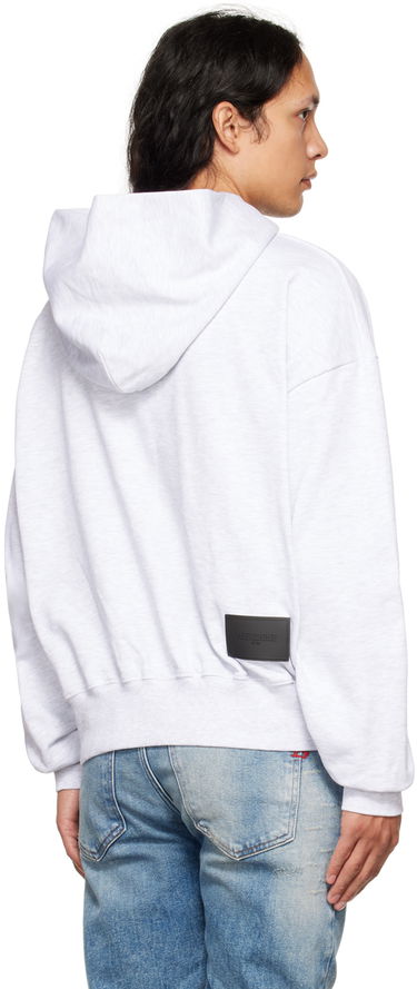 Huppari We11done We11done Print Hoodie Harmaa | WD-TH3-22-807-U-GY, 2