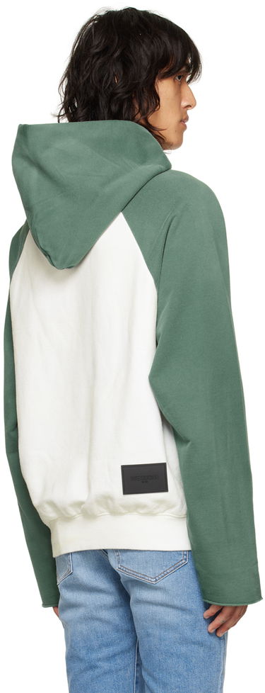 Huppari We11done We11done Graphic Print Hoodie Valkoinen | WD-TH3-22-802-U-GR, 2