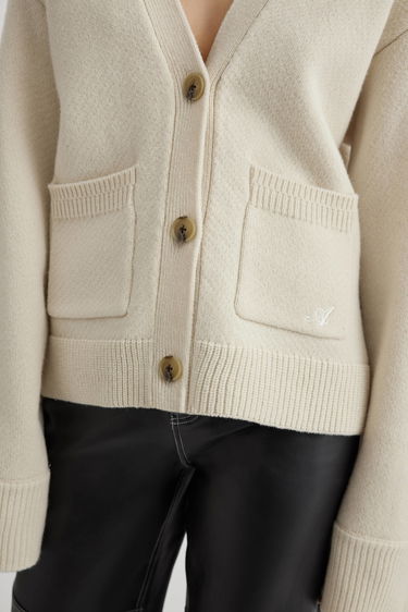 Villapaita AXEL ARIGATO Memory Relaxed Cardigan Beige | A0443010, 6