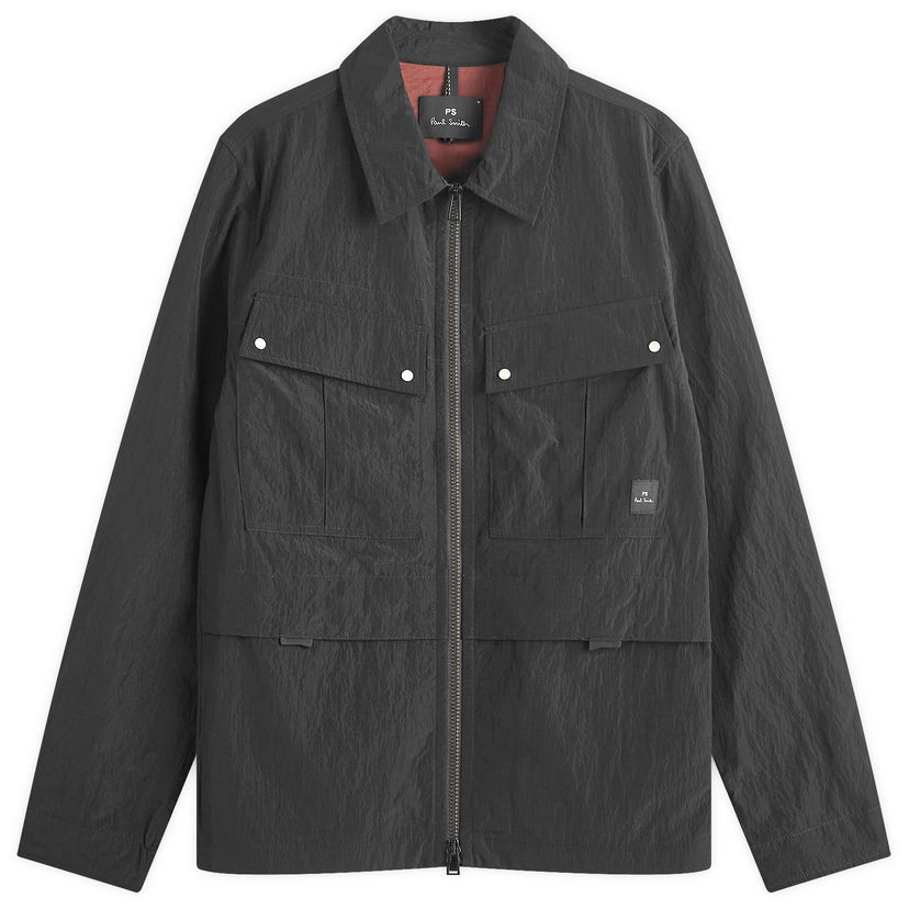 Tuulitakki Paul Smith Paul Smith Overshirt Jacket Musta | M2R-112Z-N22166-79