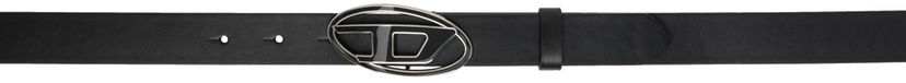 Vyöt Diesel B-1dr 25 Black Leather Belt Musta | X09716 P1245
