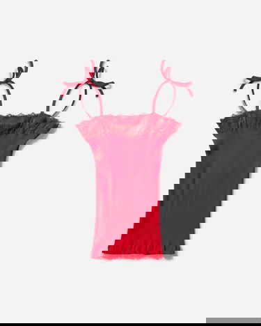 Tankkitoppi OpéraSPORT Audruy Seamless Top Punainen | SS25-A18 RED, 0