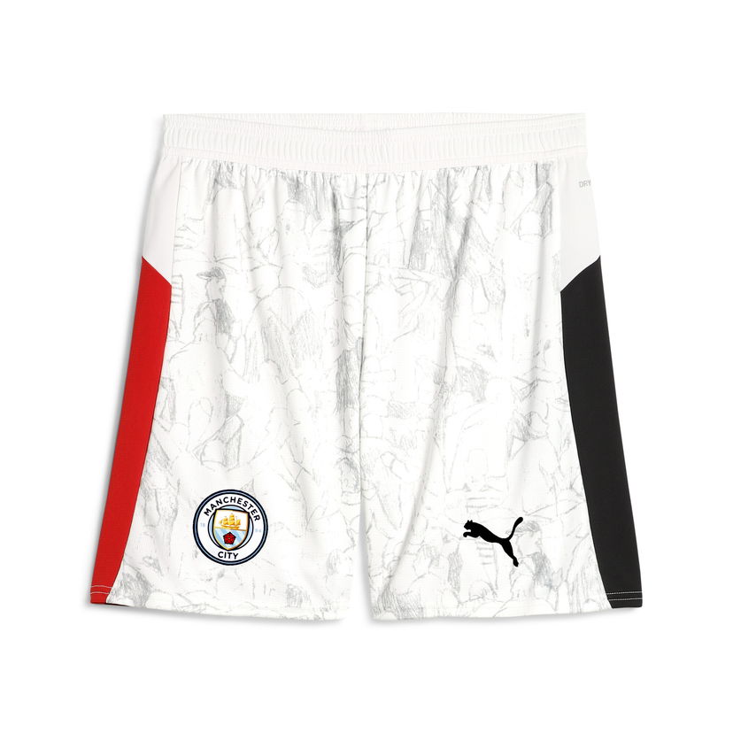 Shortsit Puma KID SUPER x MANCHESTER CITY Shorts Valkoinen | 781146_07